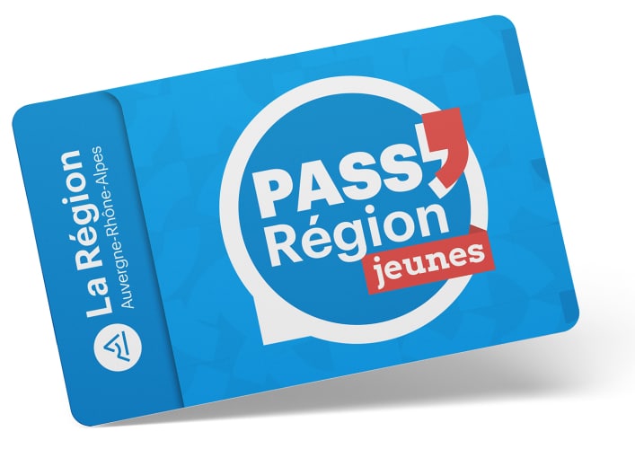 Photo de la carte passjeune région AURA
